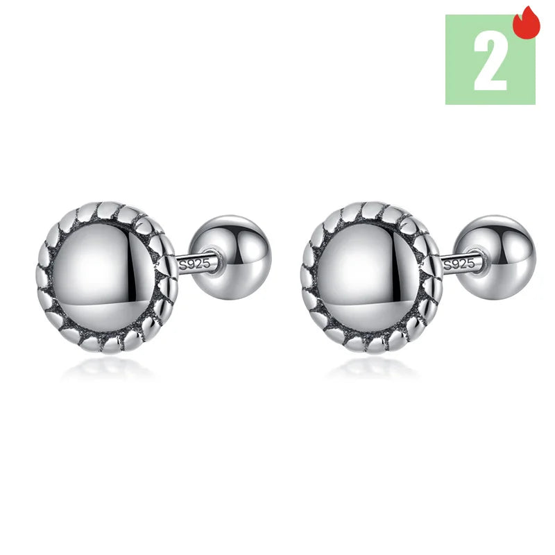 Aretes Margarita, Corazón y Círculo