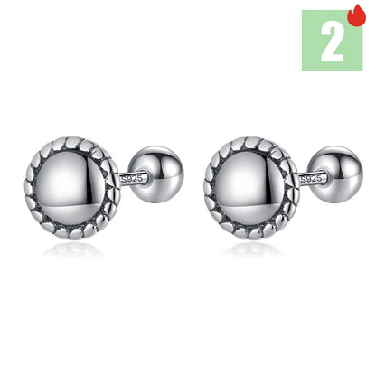 Aretes Margarita, Corazón y Círculo