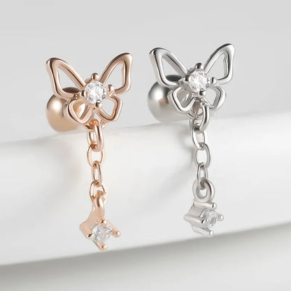 Aretes Mariposa Elegante