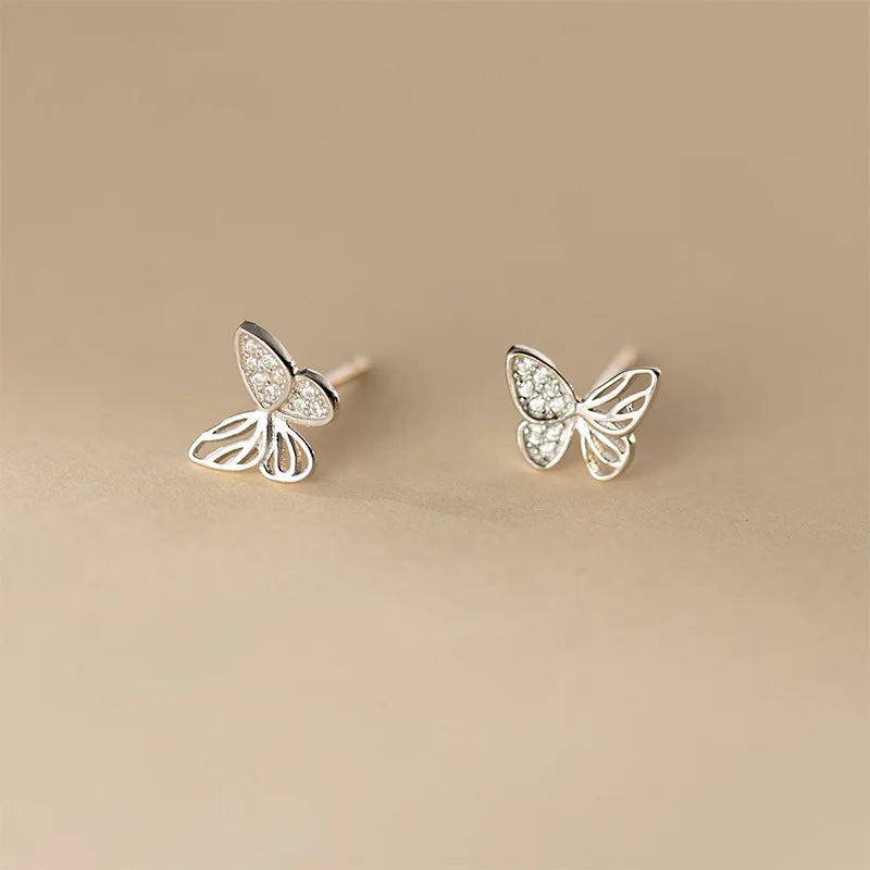 Aretes Mariposa Irregular