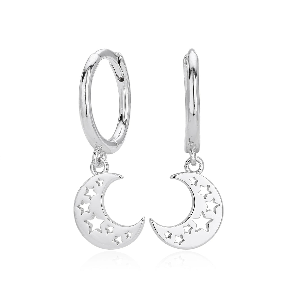 Arracadas Luna y Estrella