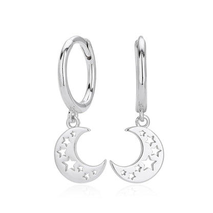 Arracadas Luna y Estrella