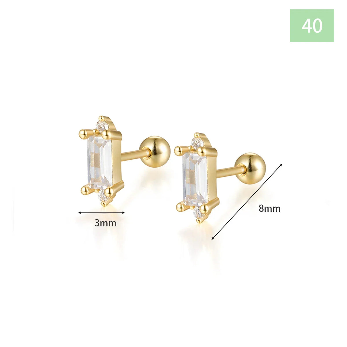 Aretes Geométricos con Zirconia
