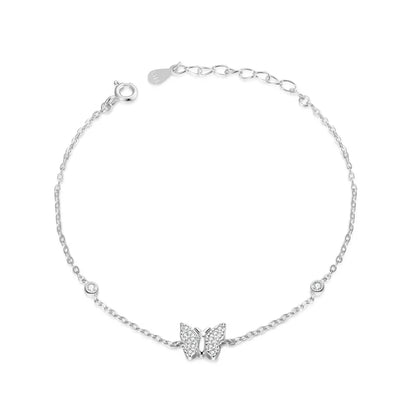 Pulsera Mariposa con Zirconias