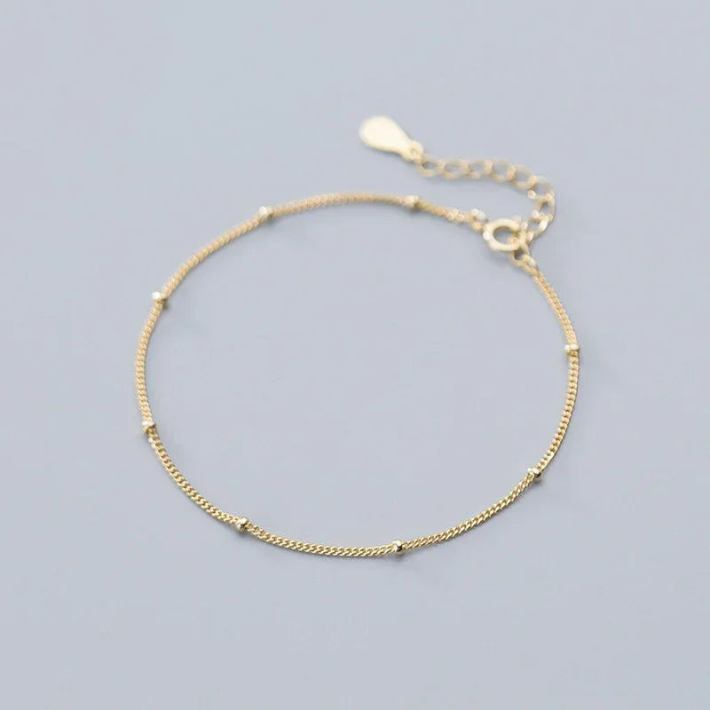 Pulsera Cadena de Bolitas