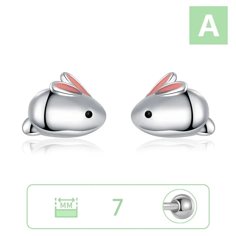 Aretes Serpiente, Cangrejo, Pez o Conejo