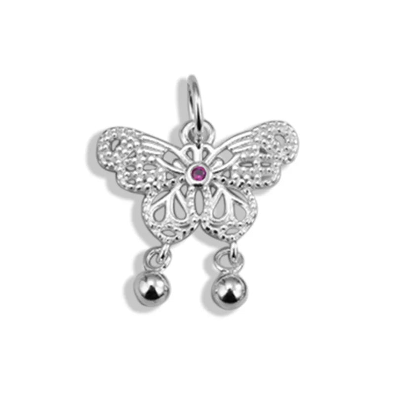 Dije Mariposa Roja, Blanca o Verde