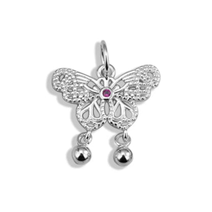 Dije Mariposa Roja, Blanca o Verde