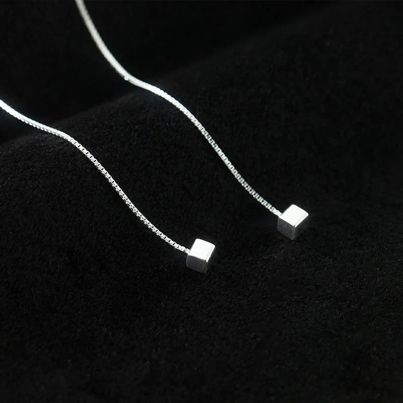 Aretes Largos Cadena Veneciana