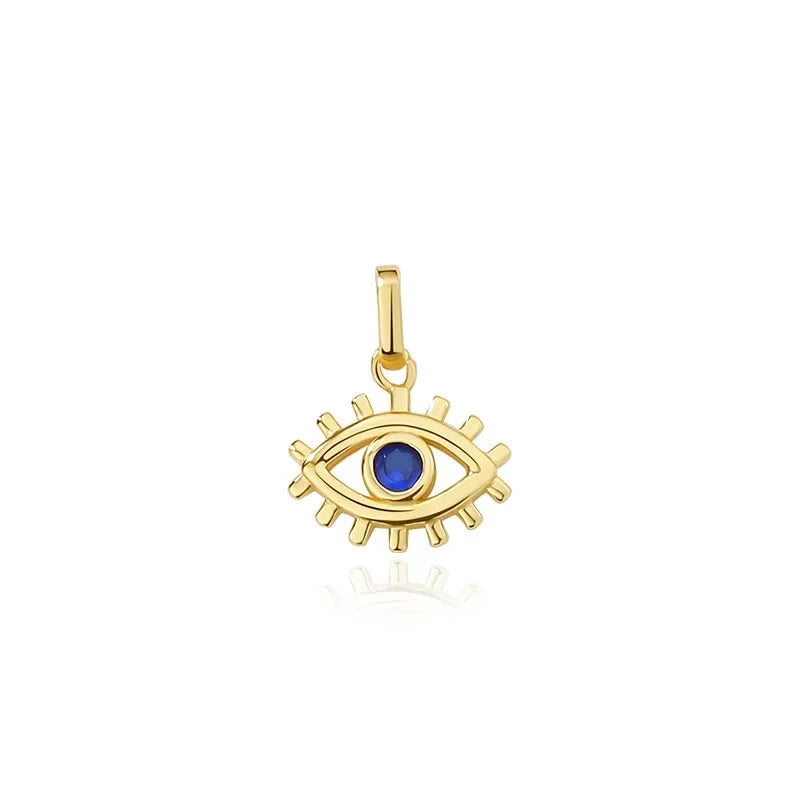 Dije Ojo Vintage con Zirconia