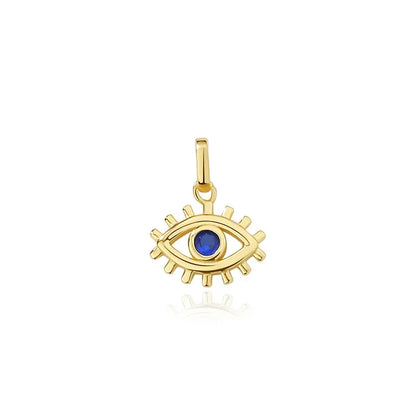 Dije Ojo Vintage con Zirconia