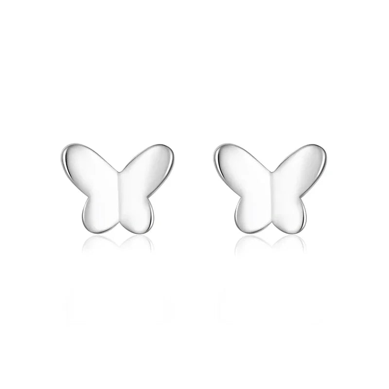 Aretes Mariposa con Zirconias en Dos Modelos