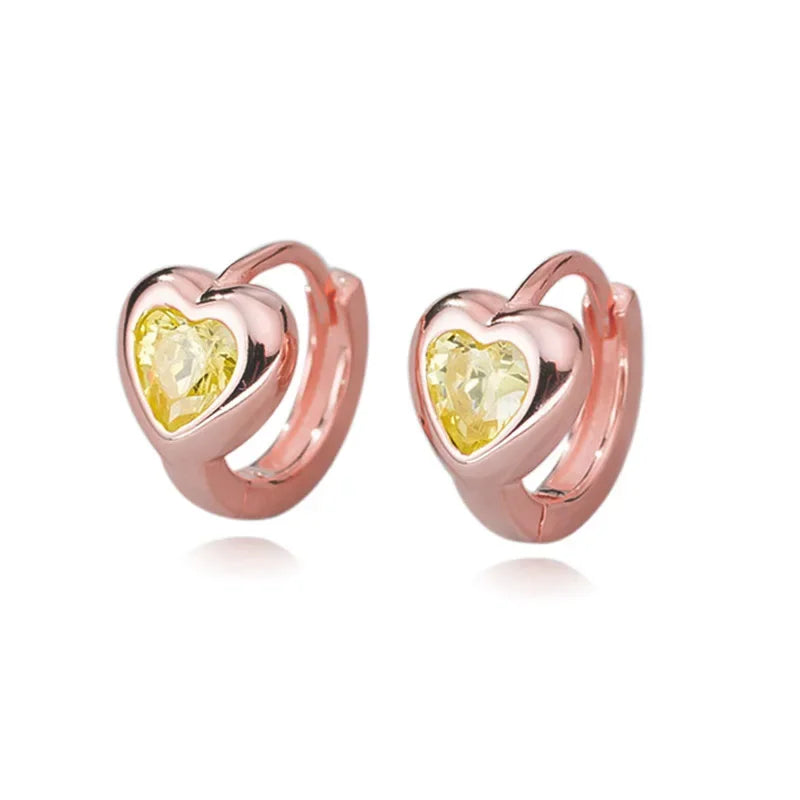 Arracadas en Forma de Corazón