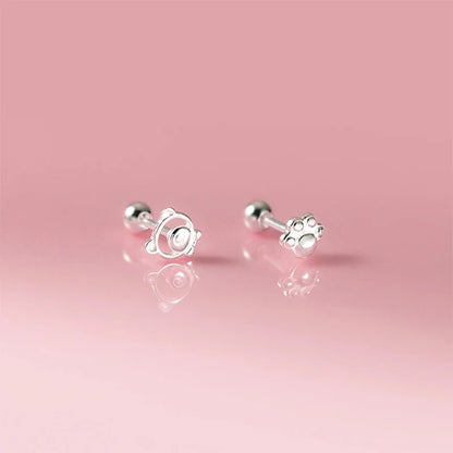 Aretes Huellita de Oso