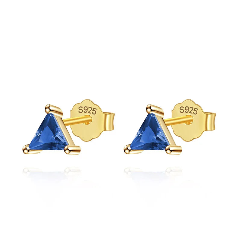 Aretes Triángulo o Círculo de Color