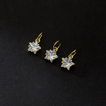 Dije Mini Estrella de 6 mm con Zirconia