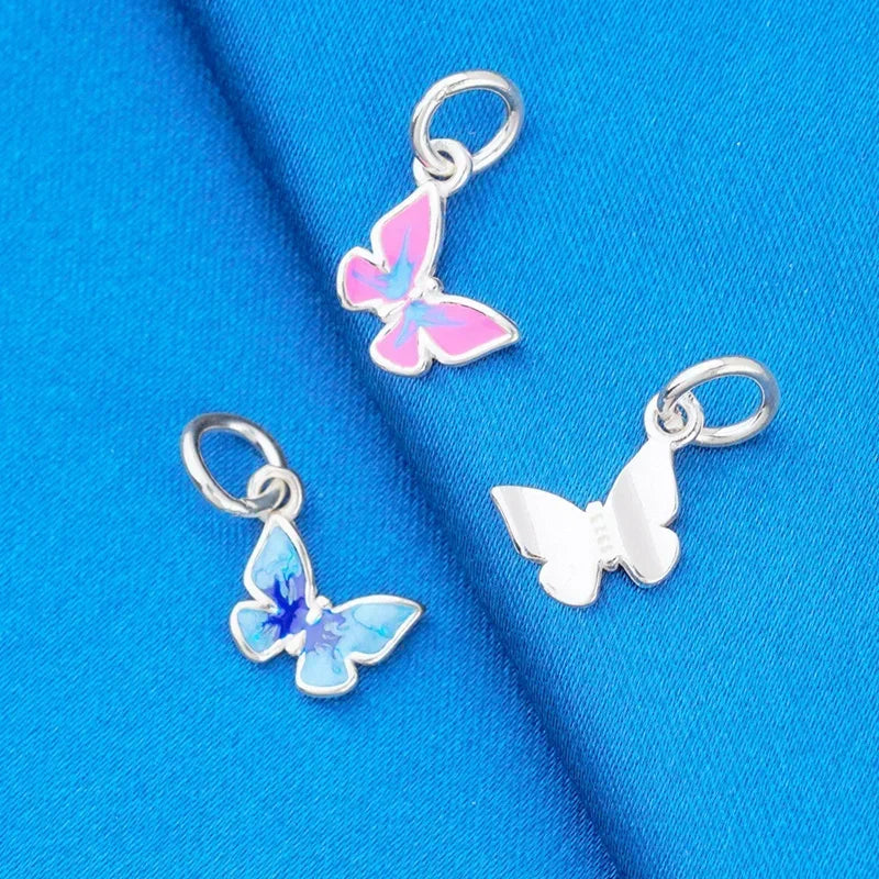 Dije Mariposa Azul o Rosa