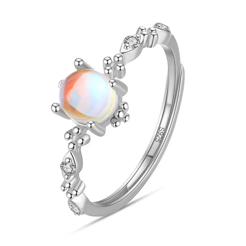 Anillo Esmaltado de Color Abierto