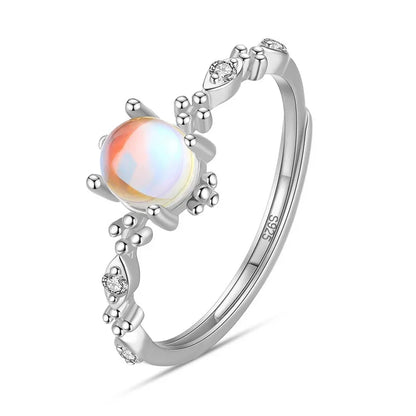 Anillo Esmaltado de Color Abierto