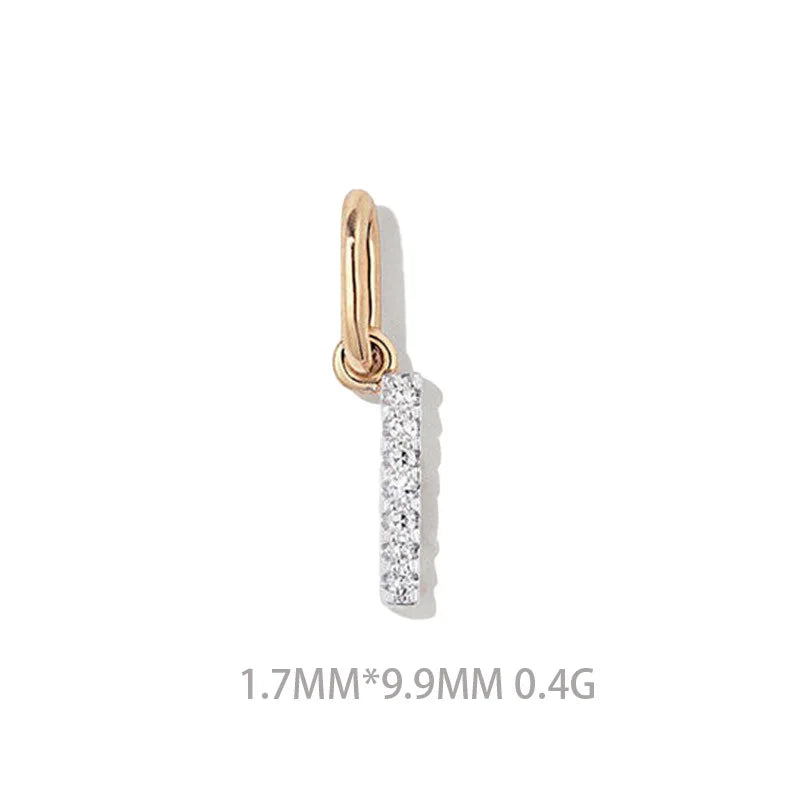 Dije Inicial con Zirconias