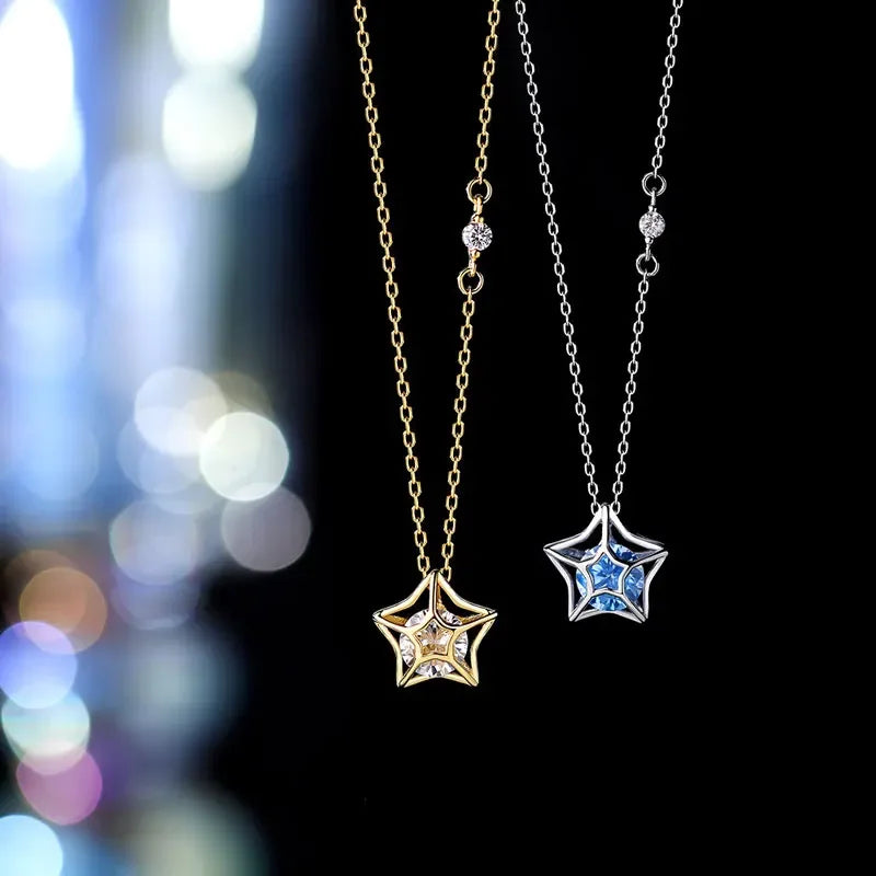Collar Estrella Delicada con Zirconias
