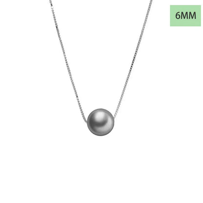 Collar Perla Blanca o Morada