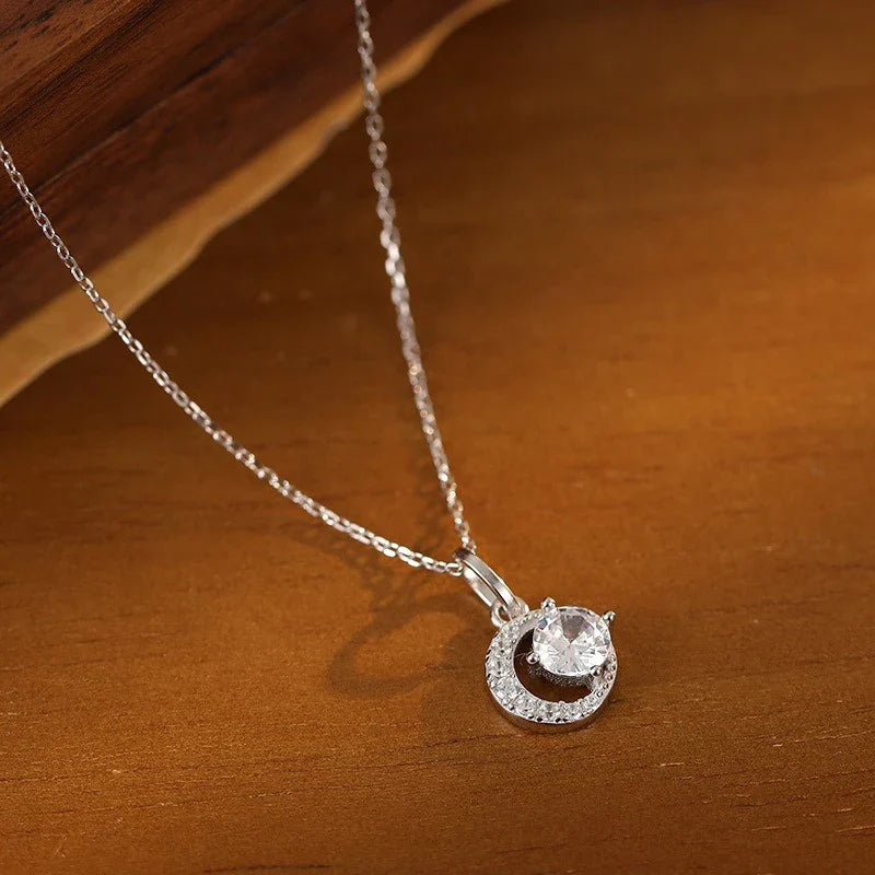Collar Luna con Zirconias II