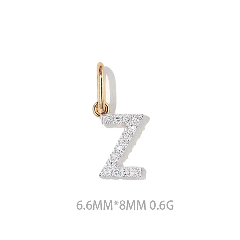 Dije Inicial con Zirconias