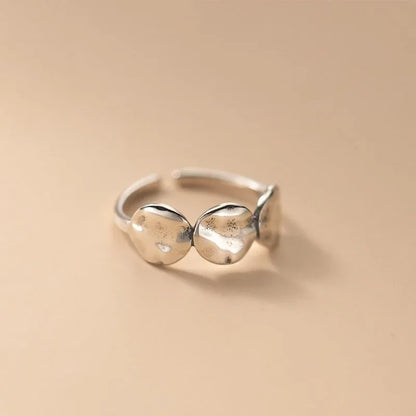 Anillo Elipse Irregular Ajustable