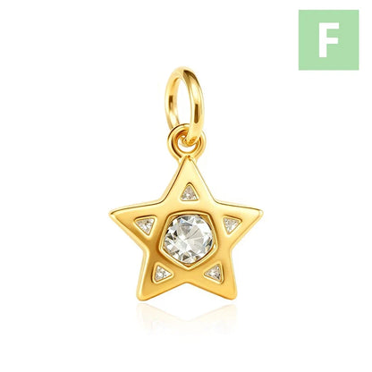 Dije Luna y Estrellas
