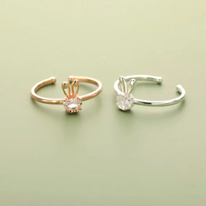 Anillo Conejito con Zirconias