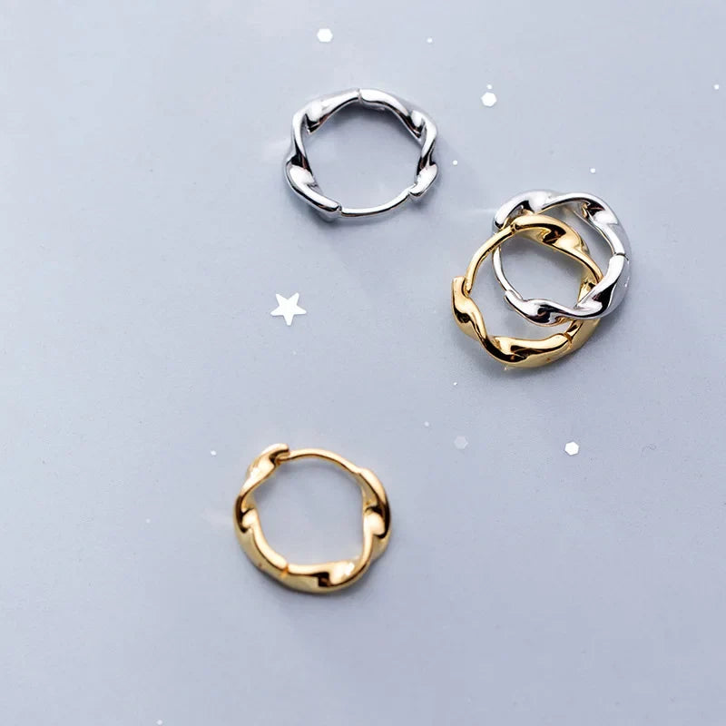 Aretes de Clip Pequeños sin Perforación