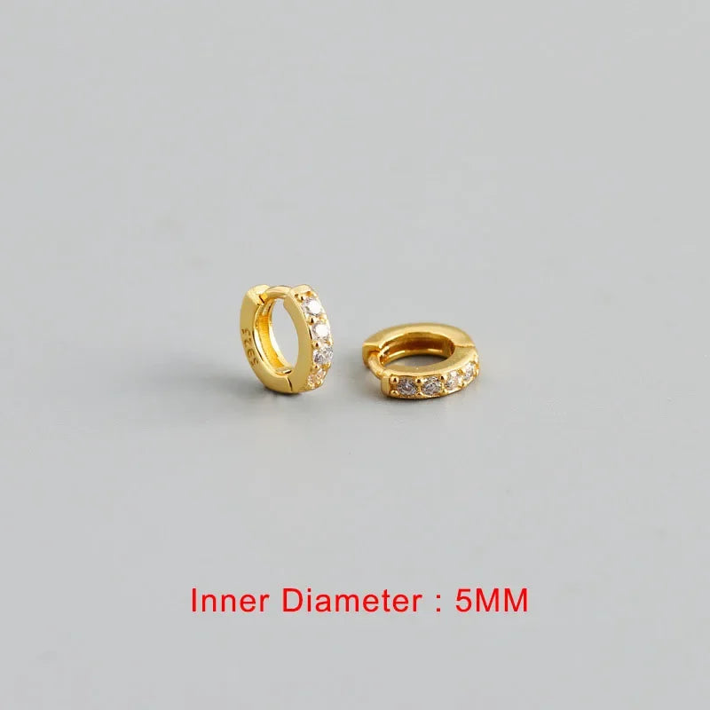 Arracadas con Zirconias Blancas
