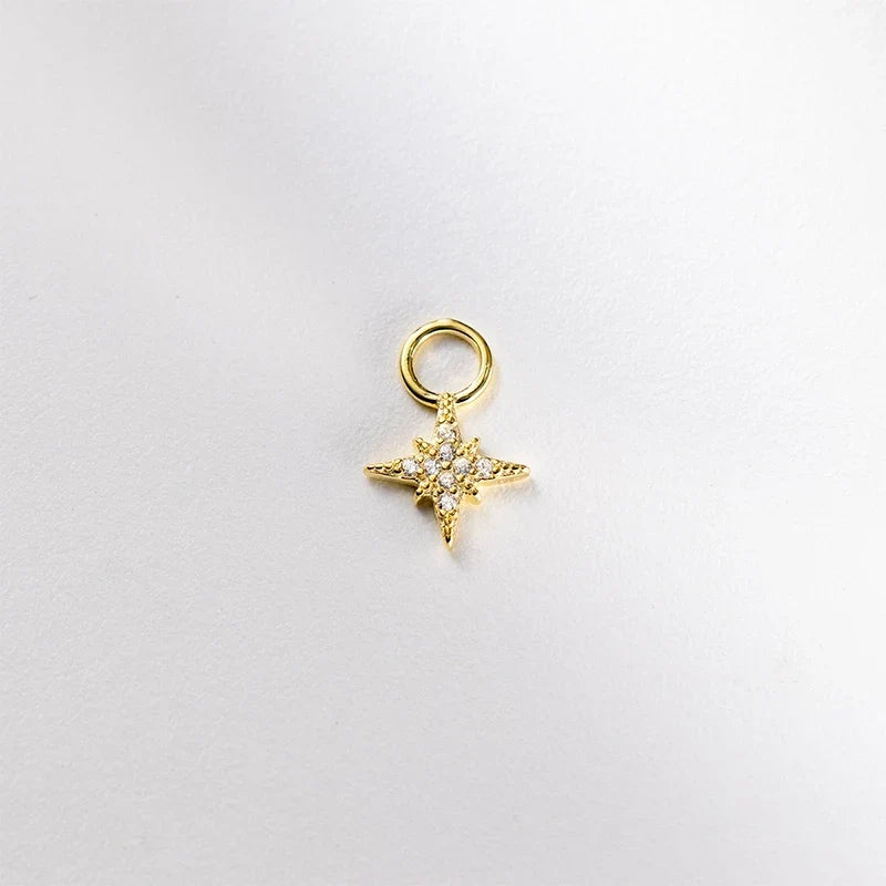 Dije Estrella con Piedra de Color