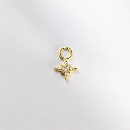 Dije Estrella con Piedra de Color