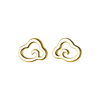 Aretes Nube Calada
