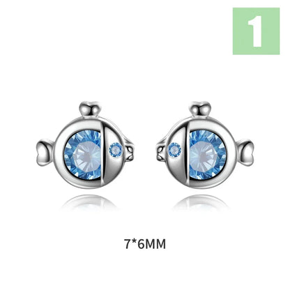 Aretes Pez y Ballena