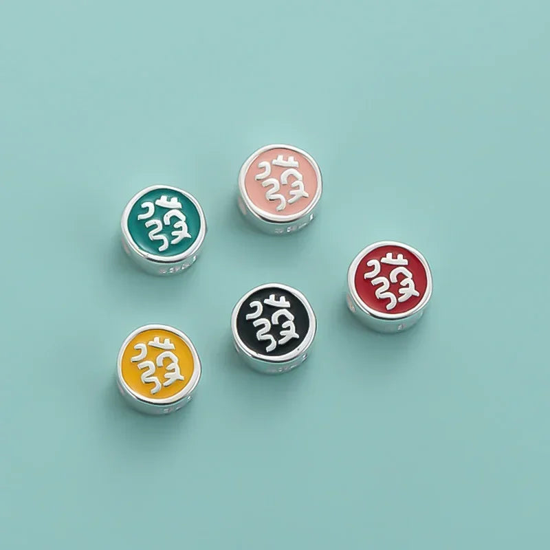 Cuenta Esmaltada de Colores