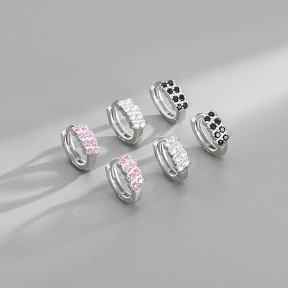 Arracadas con Zirconias de Colores