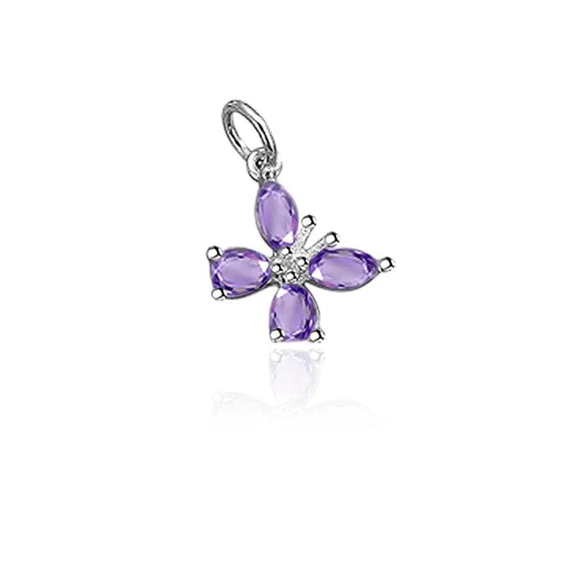 Dije Mariposa con Zirconias