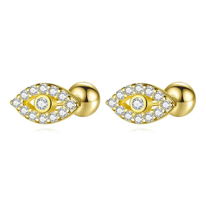 Aretes Ojo de la Sabiduría con Zirconias