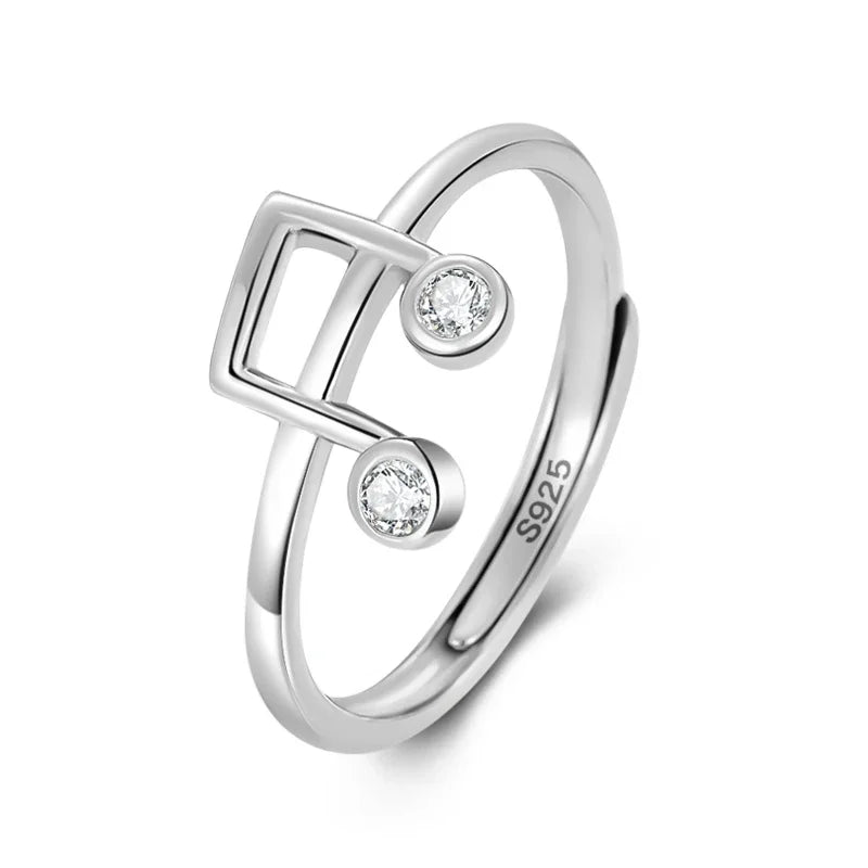 Anillo Abierto Nota Musical
