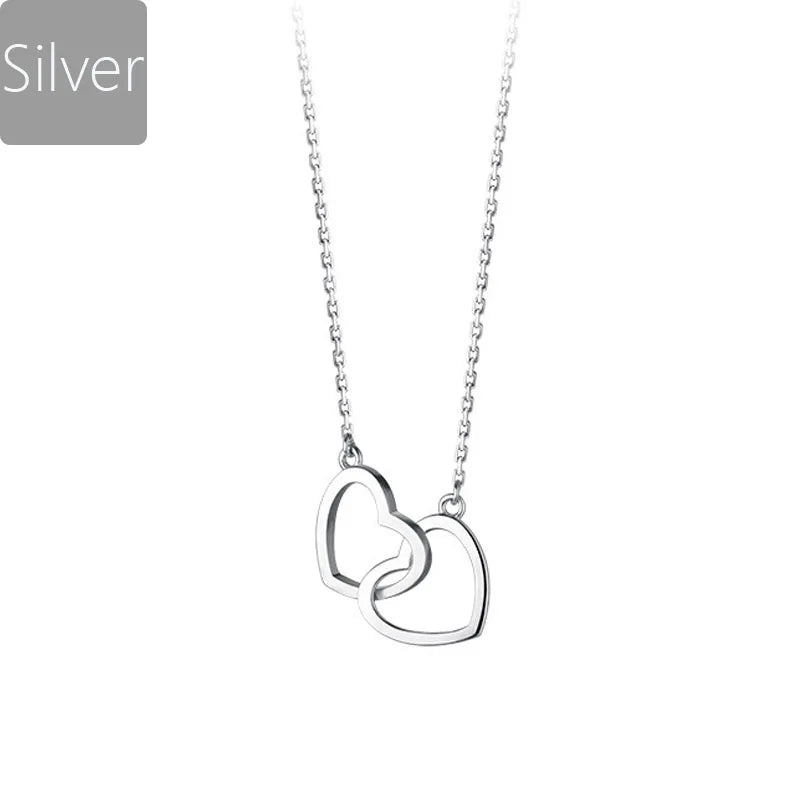 Collar Doble Corazón