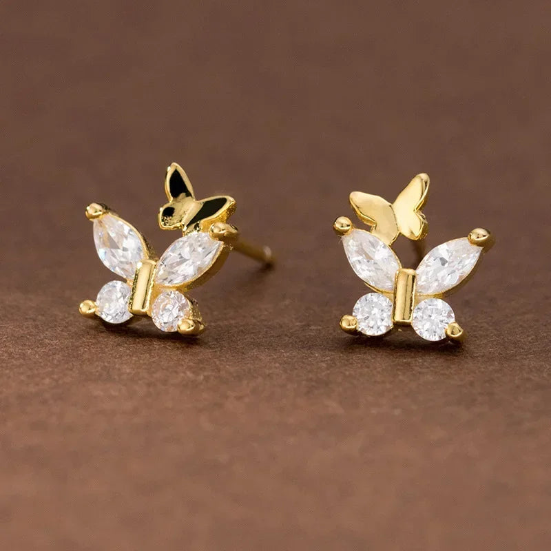 Aretes Mariposa Sencilla