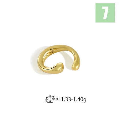 Ear Cuff Moderno en Ocho Estilos