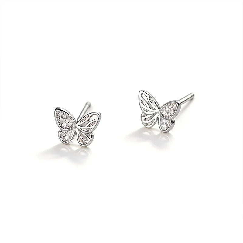 Aretes Mariposa Irregular