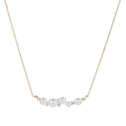 Collar de Perla y Zirconias