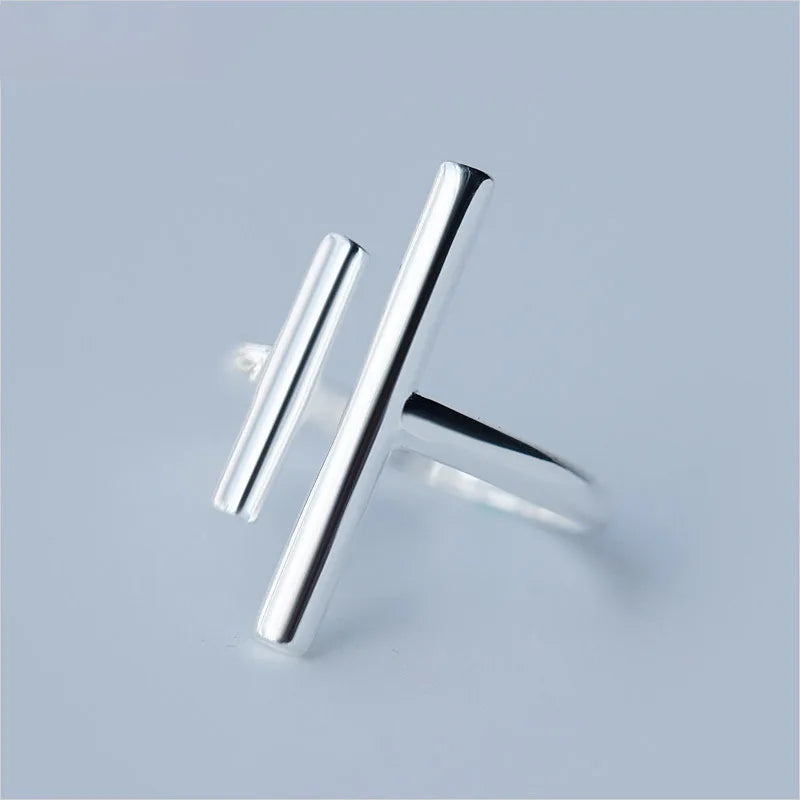 Anillo Barra Lisa Ajustable