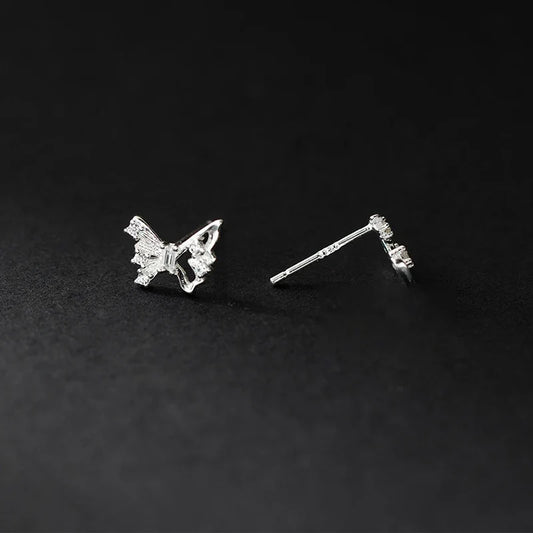 Aretes Mariposa y Luna