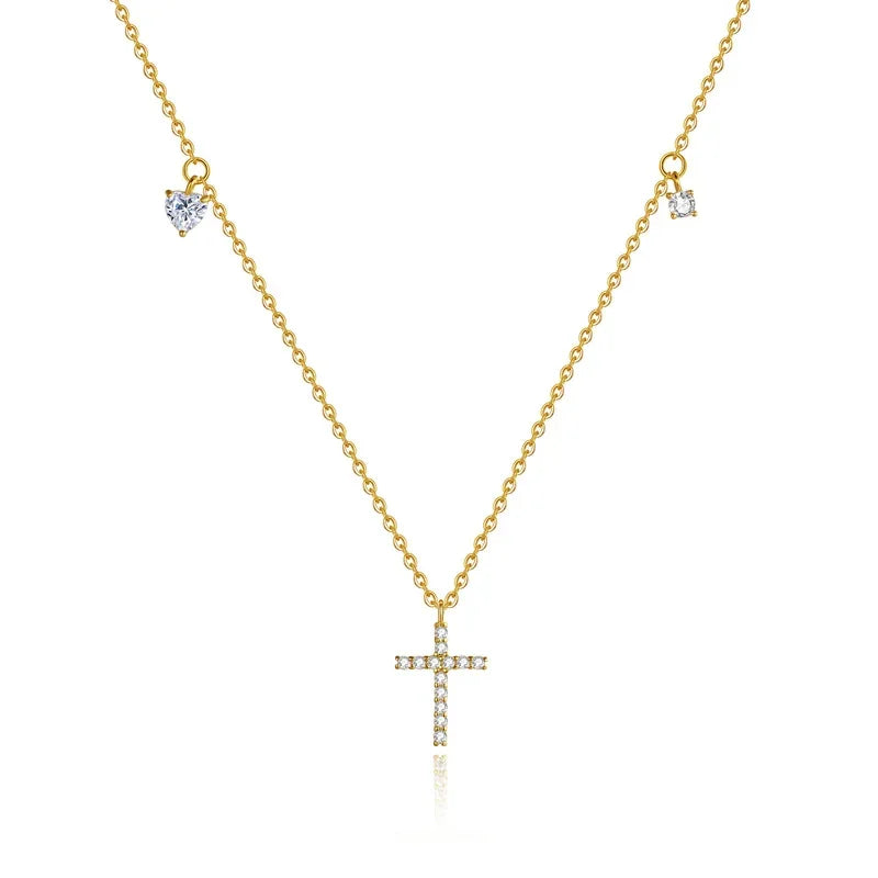 Collar con Dije de Zirconia Brillante